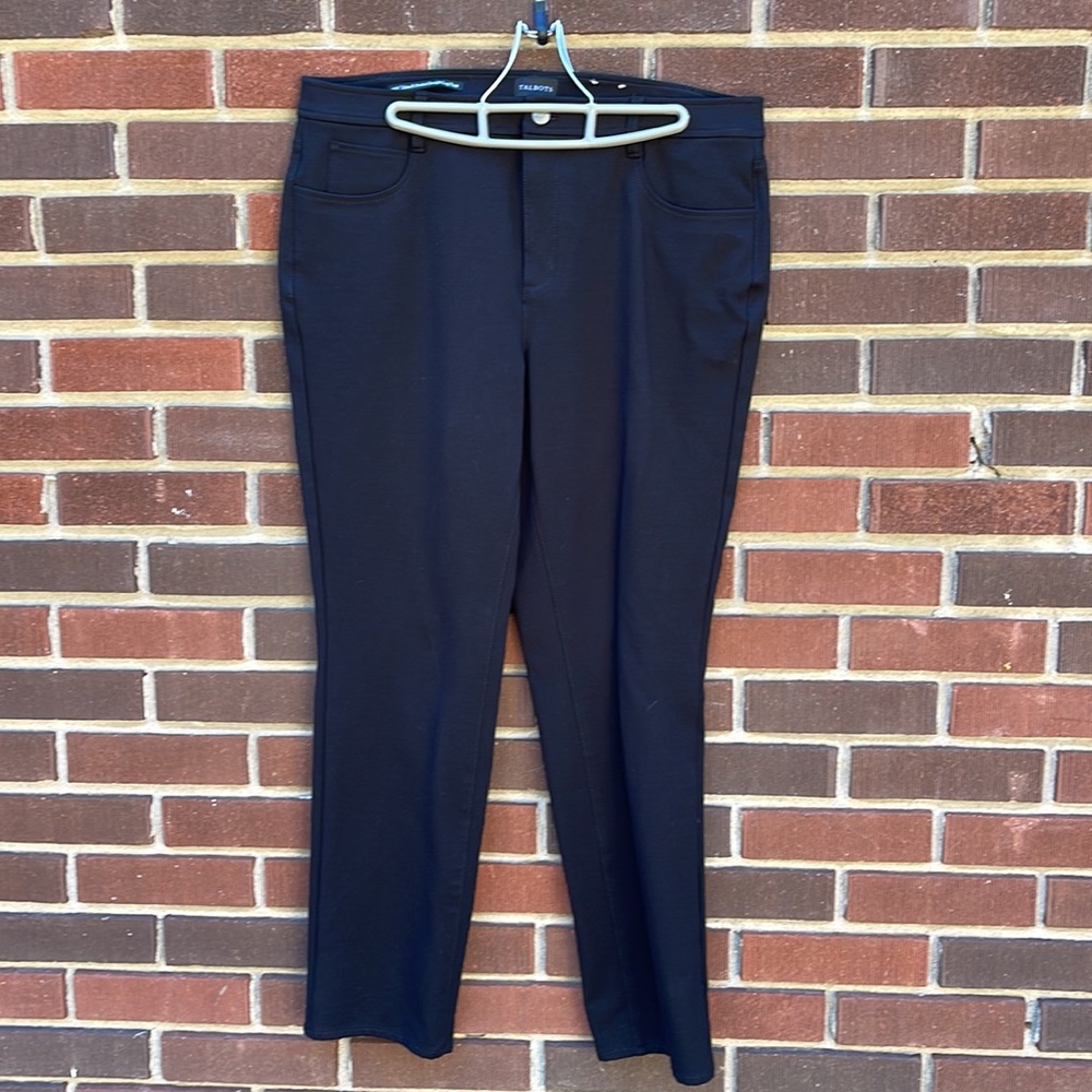 Dark black Talbots Pants NWOT size 16W